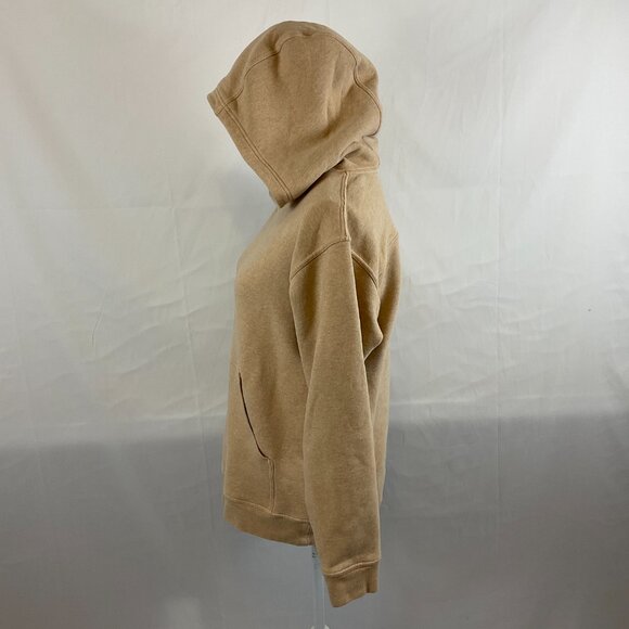 Lululemon All Yours Hoodie M Pecan Tan Kangaroo Pocket Long Sleeve - Picture 7 of 12